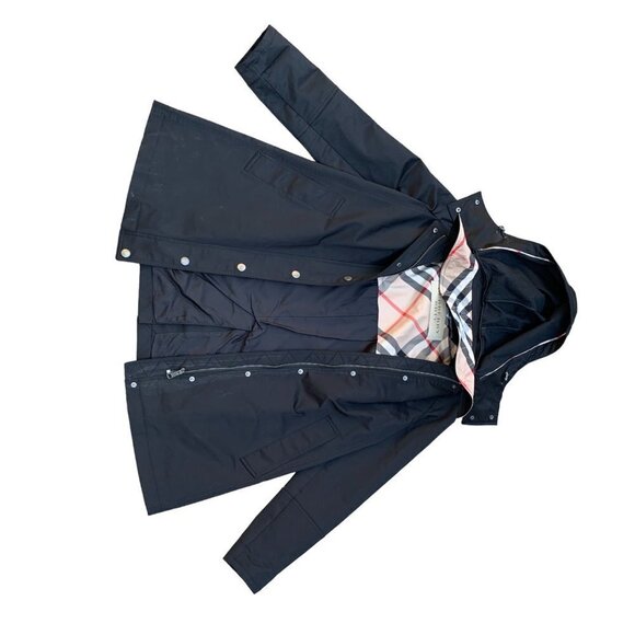 RARE Supernova Burberry Jacket Burberry 3 In 1 Jacket Bomber Vest Size 8 - Picture 14 of 16